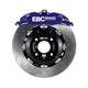 EBC Racing 15-17 Ford Fiesta (Mk7) Blue Apollo-4 Calipers 300mm Rotors Front Big Brake Kit - Burkken Auto Parts