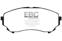EBC 08-13 Cadillac CTS 3.6 (315mm Rear Rotors) Redstuff Front Brake Pads - Burkken Auto Parts