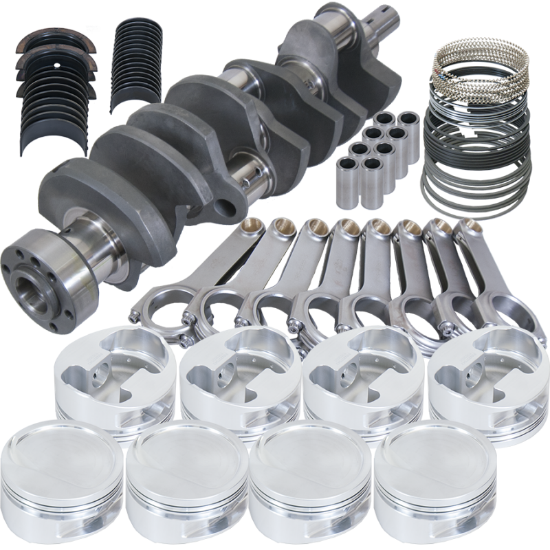 Eagle Chevy 502 1Pc 4.250in Crank 6.385in H-Beam -20cc 4.560in Pistons Rotating Assembly - Burkken Auto Parts