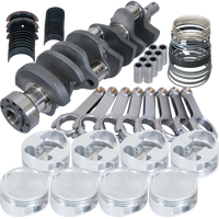 Eagle Chevy 502 1Pc 4.250in Crank 6.385in H-Beam -20cc 4.530in Pistons Rotating Assembly - Burkken Auto Parts