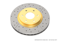 DBA 02-09 Subaru WRX STi/2017 BRZ w/Perf Pkg. 10 Hole Front Drilled & Slotted Street Series Rotor - Burkken Auto Parts