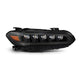 AlphaRex 22-25 Honda Civic NOVA LED Headlights - Alpha Black - Burkken Auto Parts