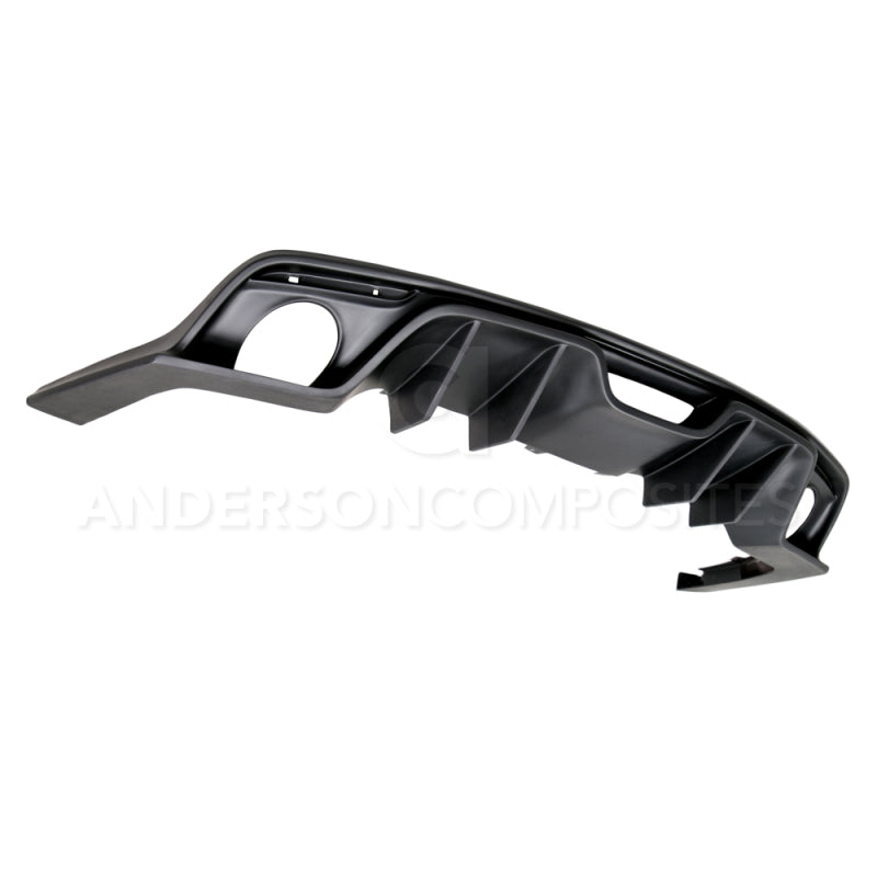 Anderson Composites 15-16 Ford Mustang Type-AR Fiberglass Rear Diffuser - Burkken Auto Parts