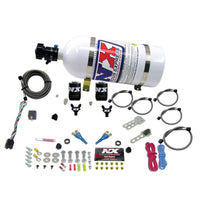 Nitrous Express 08-10 Dodge Viper EFI Dual Nozzle (100-300HP) w/10lb Bottle - Burkken Auto Parts