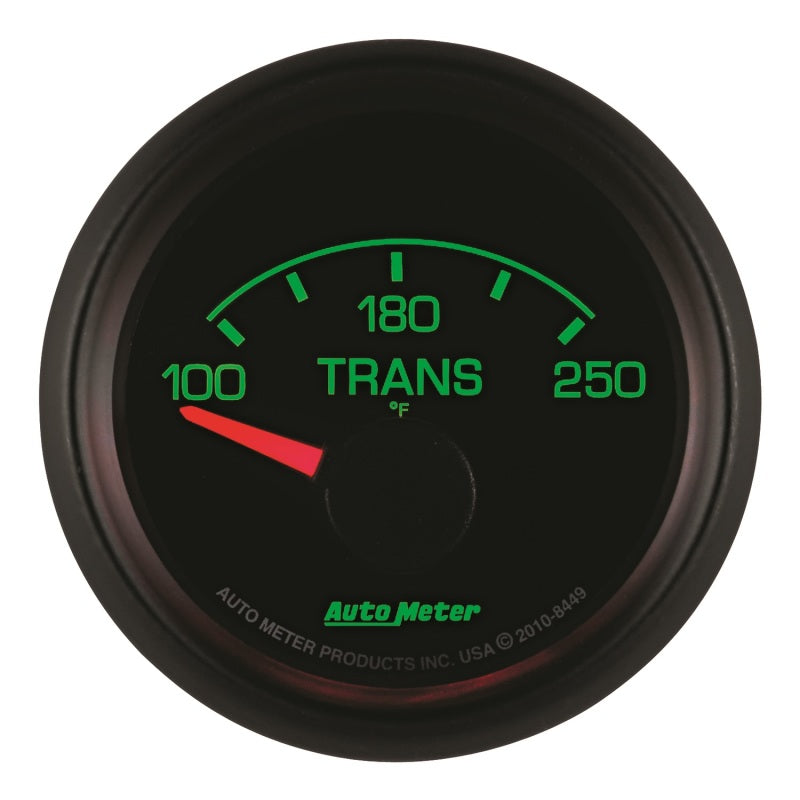 Autometer Factory Match Ford 52.4mm Short Sweep Electronic 100-250 Deg F Transmission Temp Gauge - Burkken Auto Parts