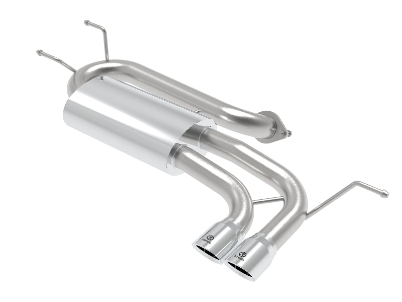 aFe Takeda 2-1/2in 304 SS Axle-Back Exhaust w/ Polished Tip 16-19 Mazda Miata L4 2.0L - Burkken Auto Parts