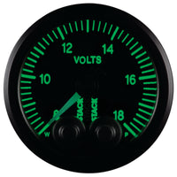 Autometer Stack 52mm 8-18V Pro-Control Battery Voltage Gauge -Black - Burkken Auto Parts