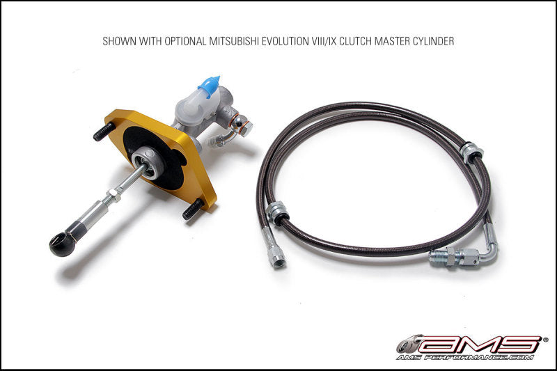 AMS Performance 08-15 Mitsubishi EVO X Clutch Master Cylinder Conversion w/Master Cylinder - Burkken Auto Parts