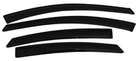 AVS 11-16 Hyundai Elantra (Excl. GT) Ventvisor Outside Mount Window Deflectors 4pc - Smoke - Burkken Auto Parts