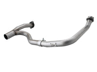 aFe Power Twisted Steel Y-Pipe Stainless Steel 2.5in 12-14 Jeep Wrangler V6 3.6L - Burkken Auto Parts