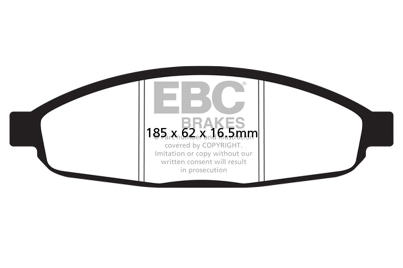 EBC 05-07 Chrysler Pacifica 3.5 Greenstuff Front Brake Pads - Burkken Auto Parts
