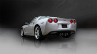 Corsa 2005-2007 Chevrolet Corvette C6 6.0L V8 Polished Sport Axle-Back Exhaust - Burkken Auto Parts