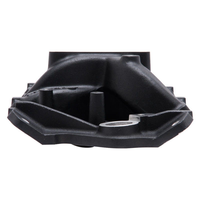 Edelbrock Manifold SBC Performer Air Gap Black - Burkken Auto Parts