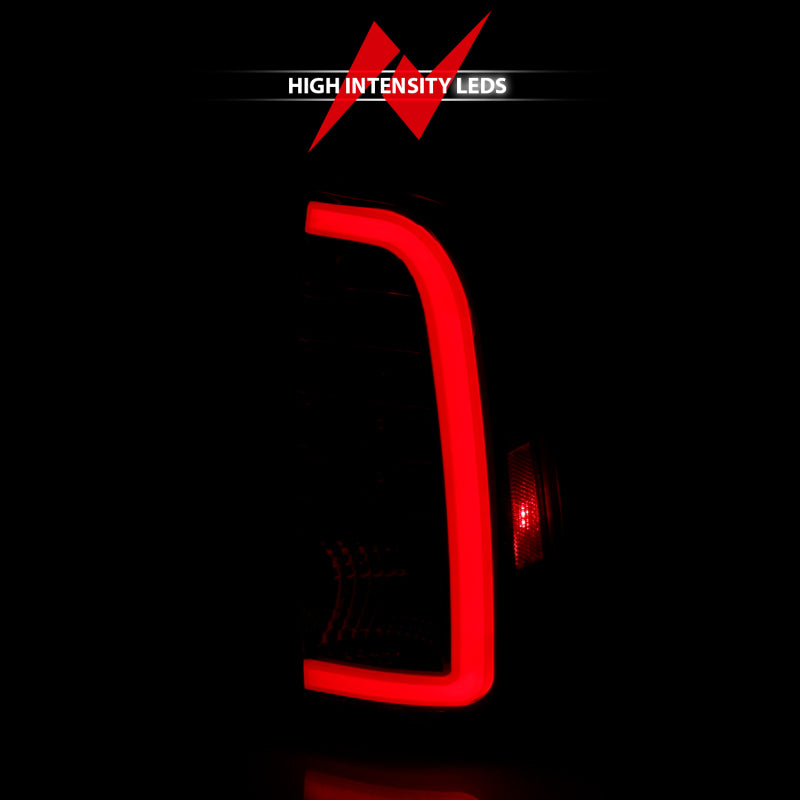 ANZO 00-06 Toyota Tundra LED Taillights w/ Light Bar Chrome Housing Clear Lens - Burkken Auto Parts