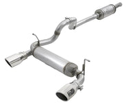 aFe Rebel Series 2.5in 409 SS Cat-Back Exhaust w/ Polished Tips 2018+ Jeep Wrangler (JL) V6 3.6L - Burkken Auto Parts