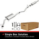 MagnaFlow BRE Exhaust Kit 01-03 Toyota Sienna 3.0L - Burkken Auto Parts