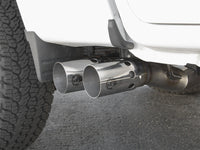 aFe Rebel Series DPF-Back 3in Side Exit SS Exhaust w/ IC Polished Tips 2016 GM Colorado/Canyon 2.8L - Burkken Auto Parts
