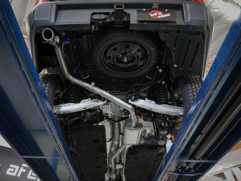aFe 22-23 Ford Maverick EcoBoost L4 2.0L(t) Vulcan Series 2-1/2in 304 SS Cat-Back w/ Black Tip - Burkken Auto Parts