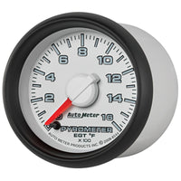 Autometer Factory Match 52.4mm Full Sweep Electronic 0-1600 Deg F EGT/Pyrometer Gauge - Burkken Auto Parts