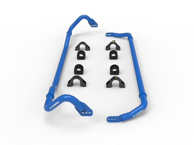 aFe 2020 Chevrolet Corvette C8 Control 3-Way Adjustable Front / Rear Sway Bar Set - Burkken Auto Parts