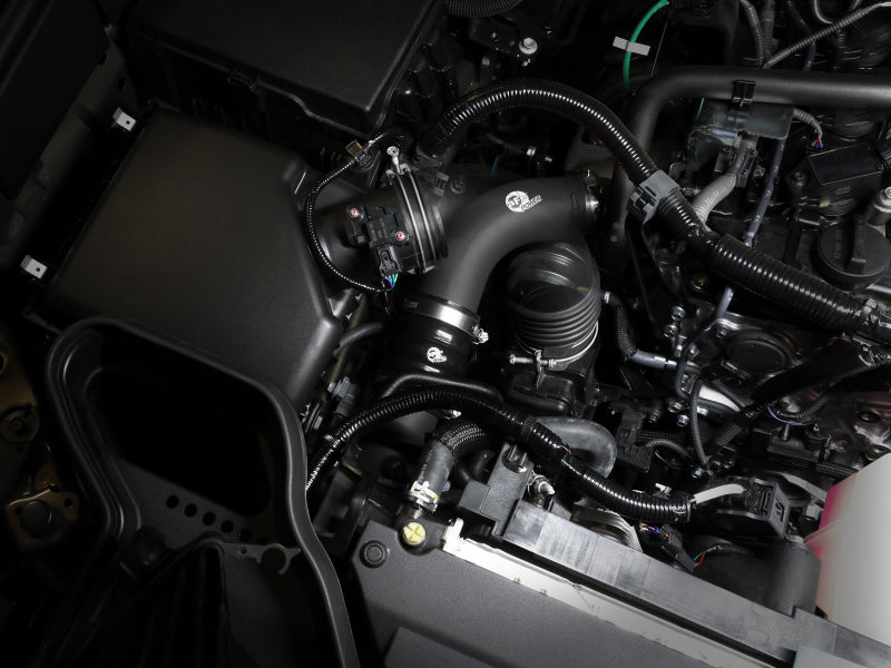 aFe 2024+ Toyota Tacoma BladeRunner  2.5in & 3in Aluminum Hot & Cold Charge Pipe Kit - Black - Burkken Auto Parts