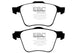 EBC 03-09 Volvo XC90 2.9 Twin Turbo Greenstuff Front Brake Pads - Burkken Auto Parts