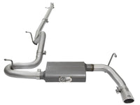 aFe Scorpion 2-1/2in Aluminized Steel Cat Back Exhaust 07-17 Jeep Wrangler V6-3.6/3.8L (4 Dr) - Burkken Auto Parts