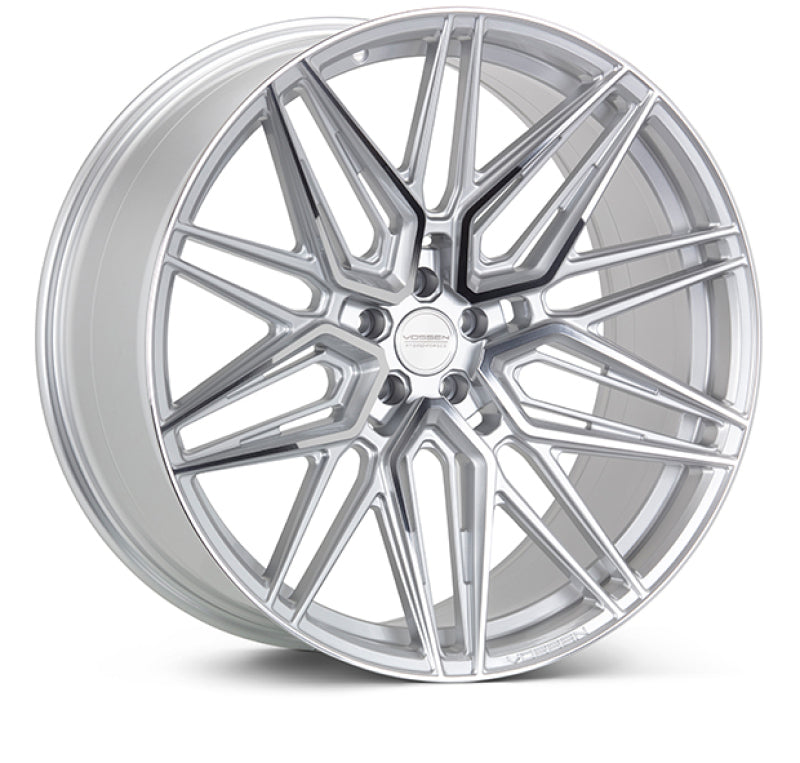 Vossen HF-7 23x12 / 5x130 / ET15 / Super Deep Face / 71.6 - Silver Polished Wheel - Burkken Auto Parts