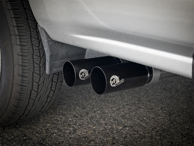 aFe Rebel Series 3in to 2.5in 409 SS Cat-Back Exhaust w/ Black Tips 09-18 GM Silverado/Sierra 5.4L - Burkken Auto Parts