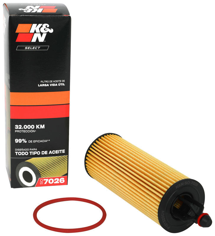 K&N 14-22 Jeep Cherokee 3.6L V6 / 14-23 Chrysler 300 3.6L V6 Oil Filter - Burkken Auto Parts