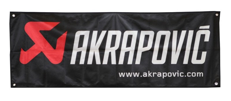 Akrapovic Flag size 140 X 52 - Burkken Auto Parts