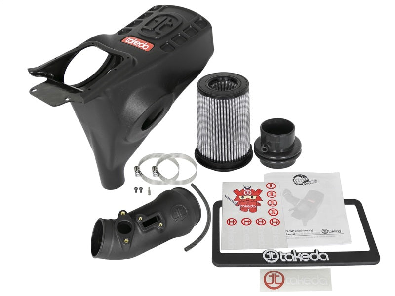 aFe POWER Momentum GT Pro Dry S Intake System 2017 Honda Civic Type R L4-2.0L (t) - Burkken Auto Parts