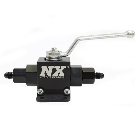 Nitrous Express Lightweight Billet In-Line Valve 1.5in I.D (4AN Fitting) - Burkken Auto Parts