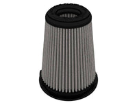 aFe MagnumFLOW Pro DRY S Air Filter 3-1/2in F x 5in B x 3-1/2in T x 6in H - Burkken Auto Parts