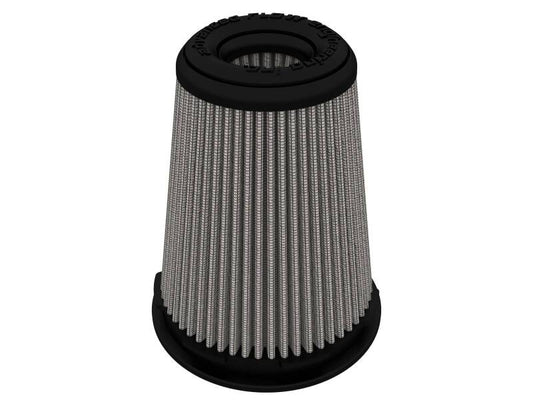 aFe MagnumFLOW Pro DRY S Air Filter 3-1/2in F x 5in B x 3-1/2in T x 6in H - Burkken Auto Parts