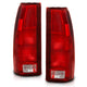 ANZO 1988-1999 Chevy C1500 Taillight Red/Clear Lens (OE Replacement) - Burkken Auto Parts