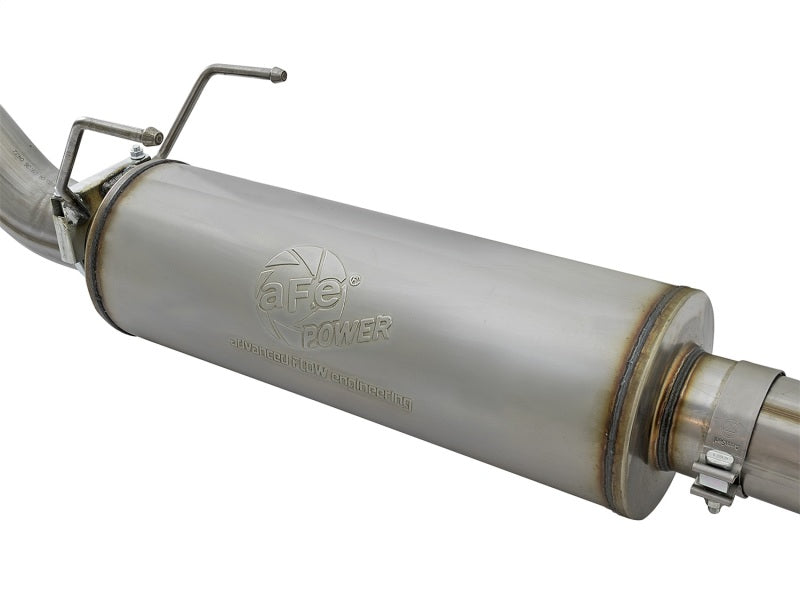 aFe MACHForce XP Exhausts Cat-Back SS-409 EXH CB Dodge Diesel Trucks 03-04 L6-5.9L (td) - Burkken Auto Parts