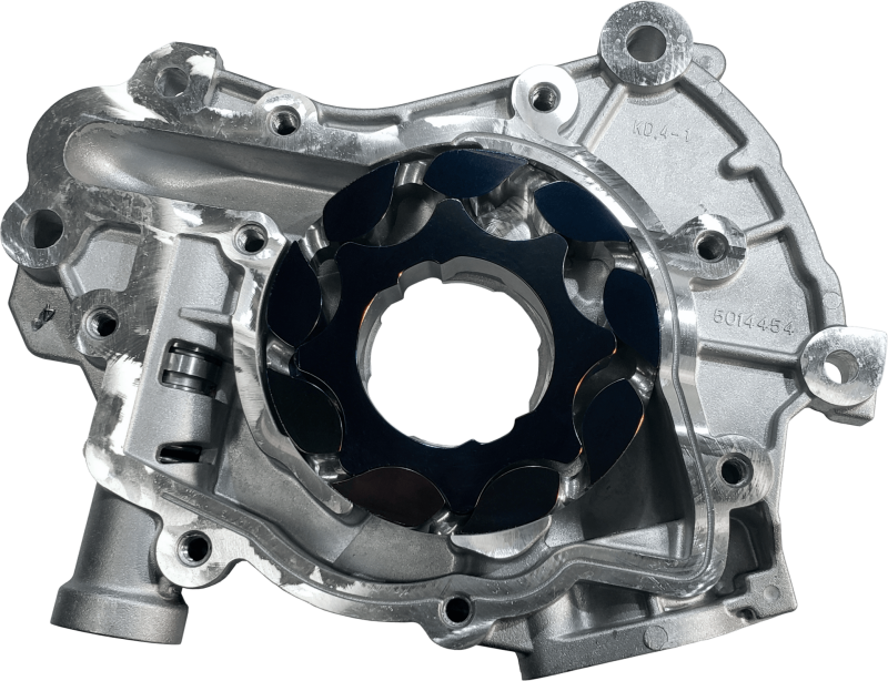 Boundary 2024+ Ford Coyote V8 Billet Gear Vane Ported Treated Oil Pump Assembly w/Billet Back Plate - Burkken Auto Parts
