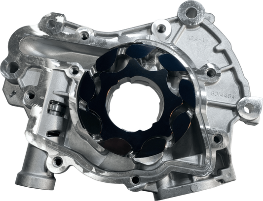Boundary 2024+ Ford Coyote V8 Billet Gear Vane Ported Treated Oil Pump Assembly w/Billet Back Plate - Burkken Auto Parts