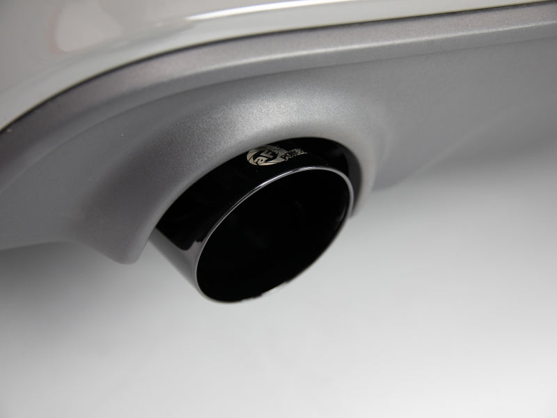 aFe MACH Force-XP 4-1/2in Black OE Replacement Exhaust Tips - 15-19 Dodge Charger/Hellcat - Burkken Auto Parts