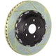 Brembo 06-08 RS4 Front 2-Piece Discs 380x34 2pc Rotor Slotted Type-1 - Burkken Auto Parts