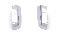 AVS 14-18 Chevy Silverado 1500 Upper Mirror Covers 2pc - Chrome - Burkken Auto Parts