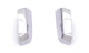 AVS 14-18 Chevy Silverado 1500 Upper Mirror Covers 2pc - Chrome - Burkken Auto Parts