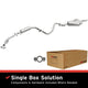 MagnaFlow BRE Exhaust Kit 94-02 Saab 900 9-3 2.3L - Burkken Auto Parts