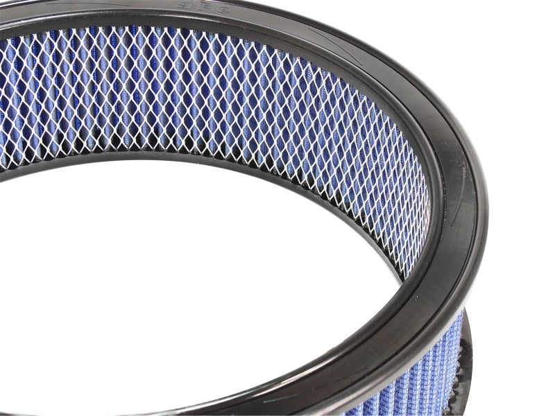 aFe MagnumFLOW Air Filters Round Racing P5R A/F RR P5R 14 OD x 12 ID x 4 H E/M - Burkken Auto Parts