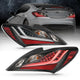 ANZO 10-13 Hyundai Genesis 2DR LED Taillights Smoke - Burkken Auto Parts