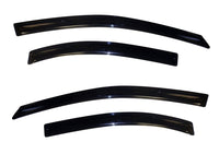 AVS 12-18 Chevy Sonic Ventvisor Outside Mount Window Deflectors 4pc - Smoke - Burkken Auto Parts