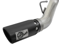 aFe ATLAS 4in DPF-Back Alum Steel Exhaust System w/Dual Exit Black Tip 2017 GM Duramax 6.6L (td) - Burkken Auto Parts