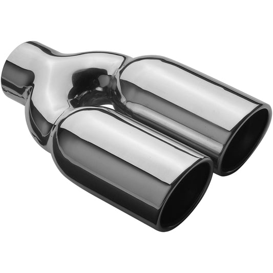 MagnaFlow Tip 1-Pk Dual Rnd DW 3x10 2.25ID - Burkken Auto Parts