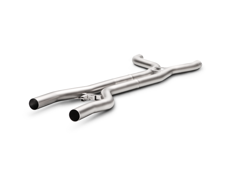 Akrapovic 15-17 Porsche Cayenne GTS (958 FL) Evolution Link Pipe Set (Titanium) - Burkken Auto Parts
